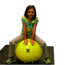 CanDo Inflatable Exercise Ball with Stability Feet